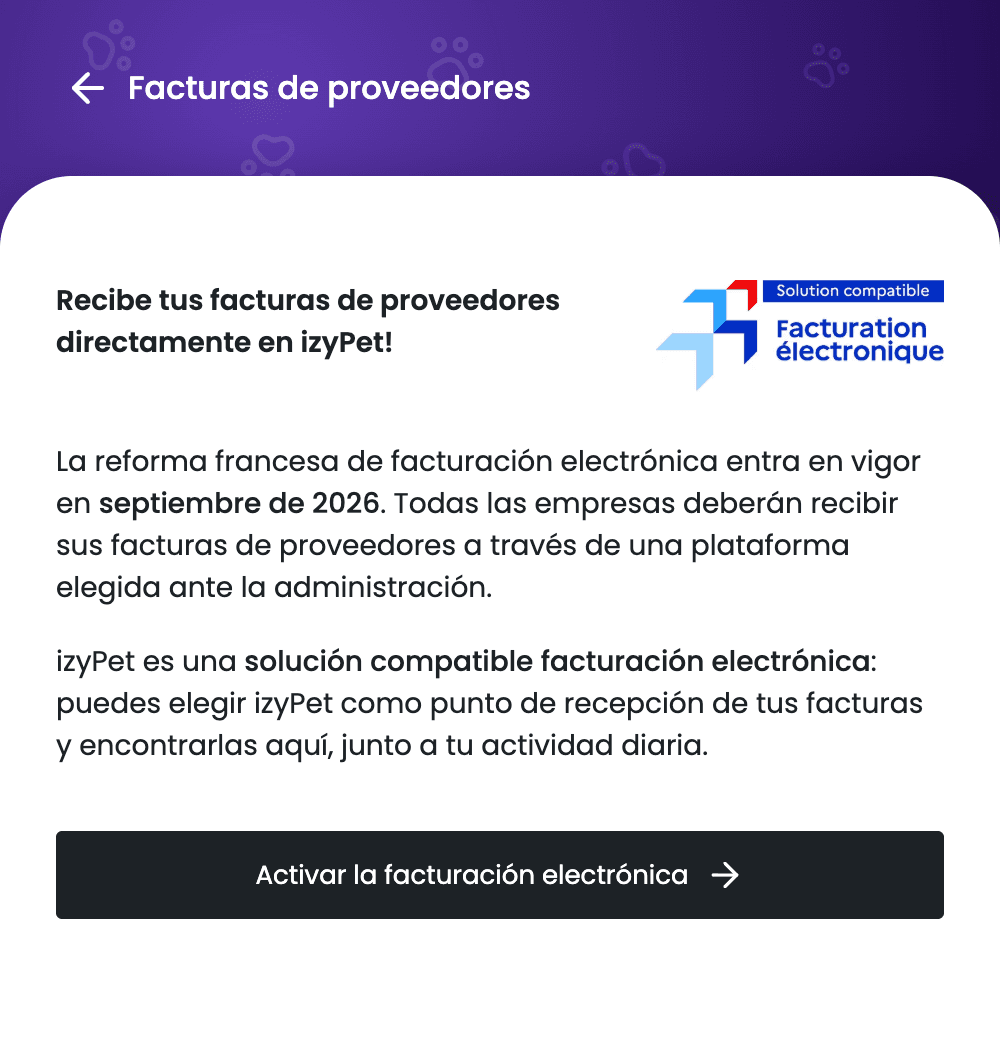 Calendario izyPet