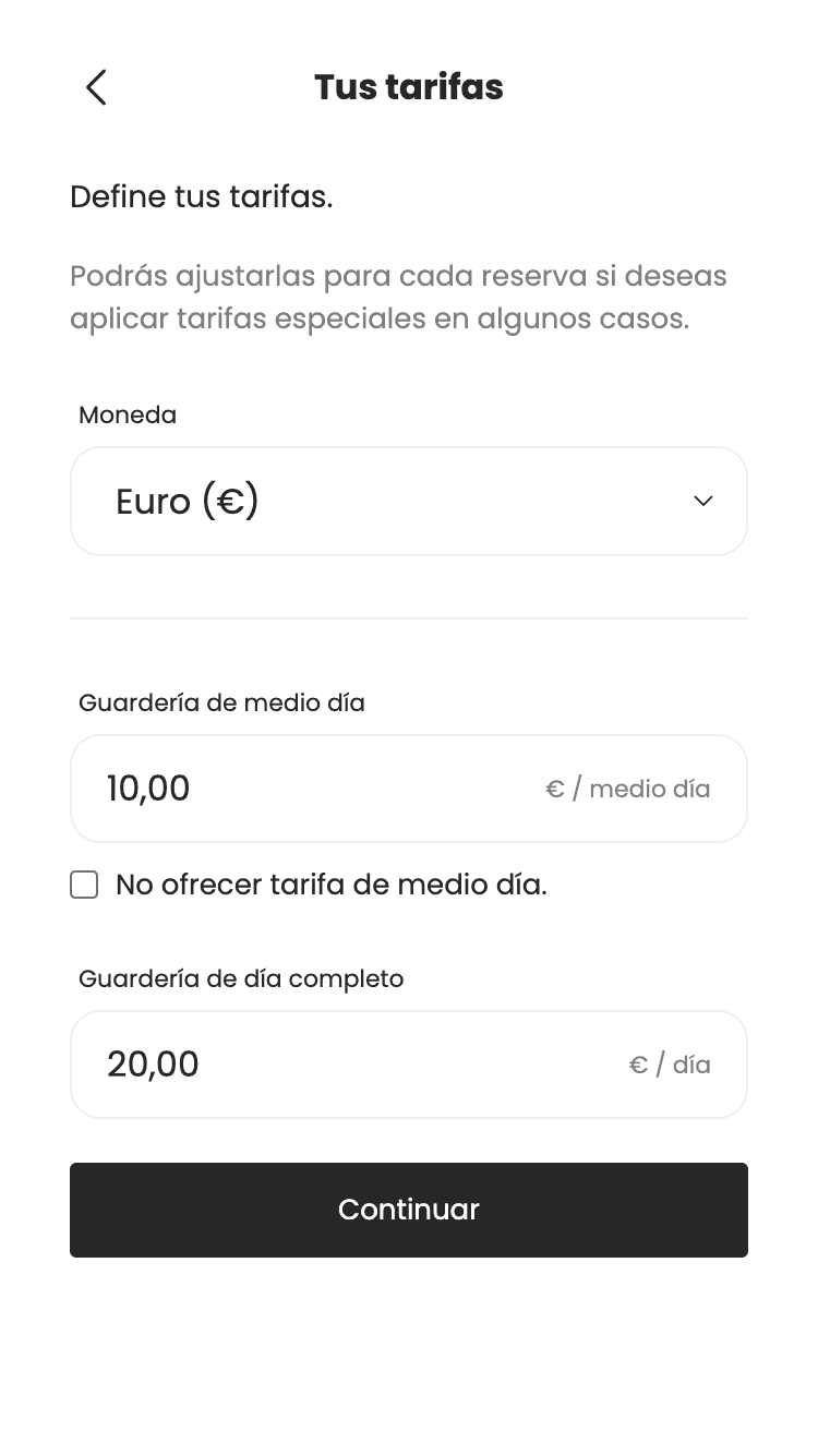 Días abiertos