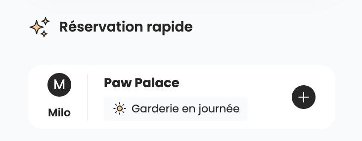 Réservation intelligente