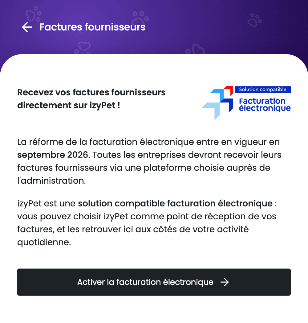 Calendrier izyPet