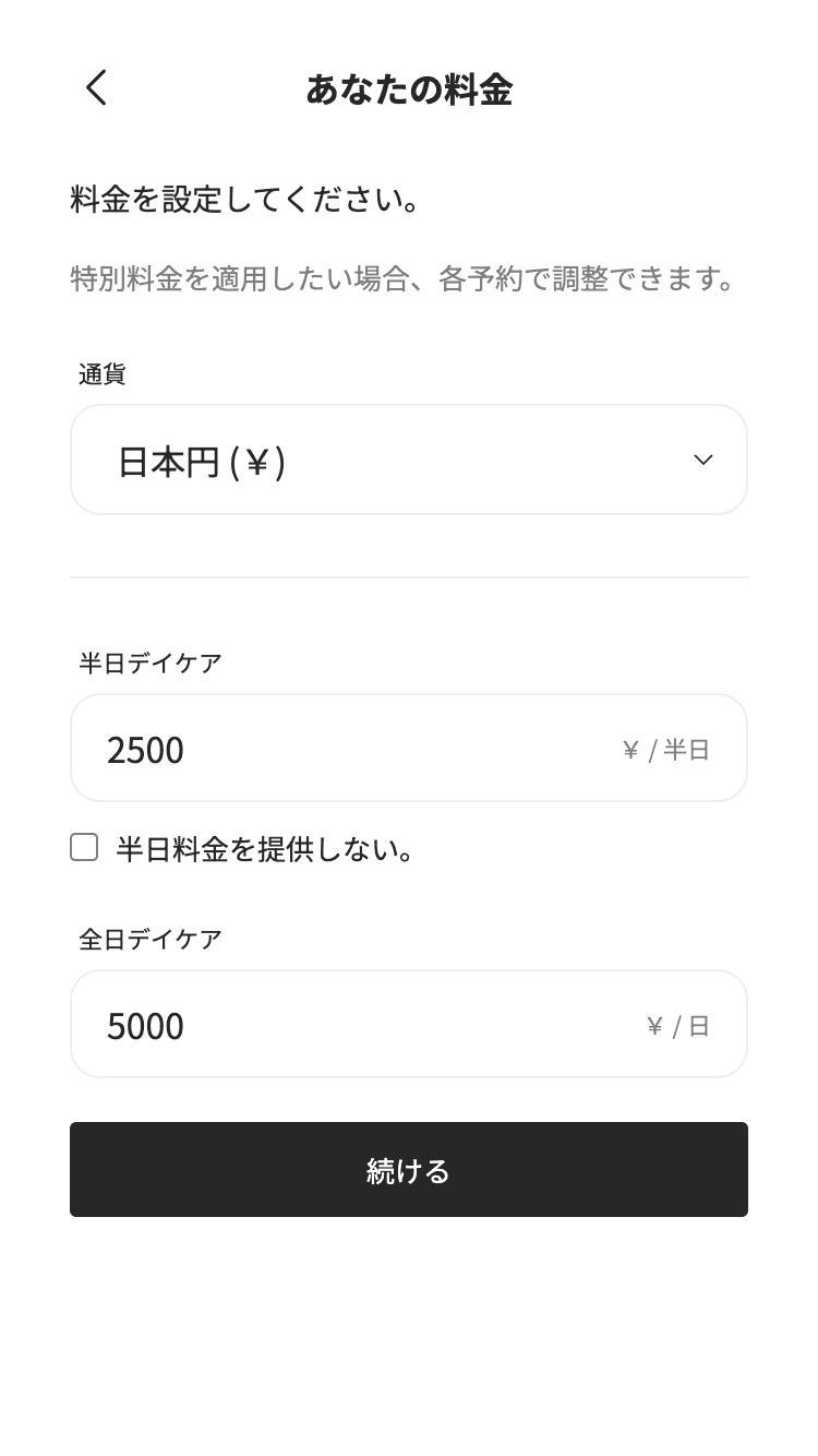 開いている日